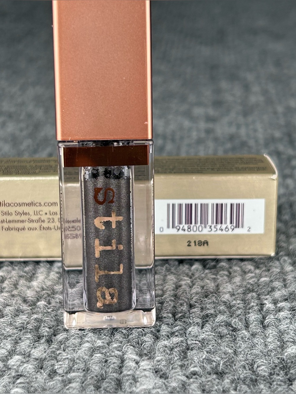 Stila Shimmer & Glow Liquid Eye Shadow VIVID LABRADORITE ~ Smokey .153fl oz NIB